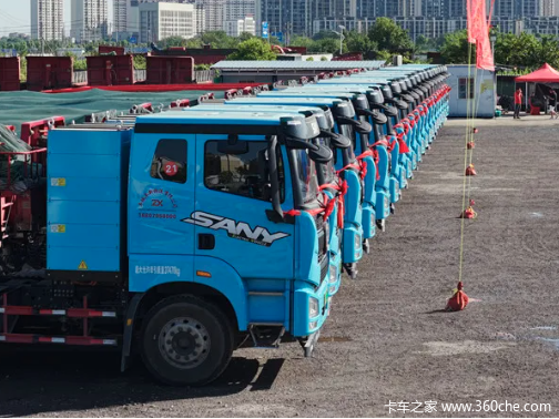 150台！三一携手卓新物流，江西绿色物流再提速