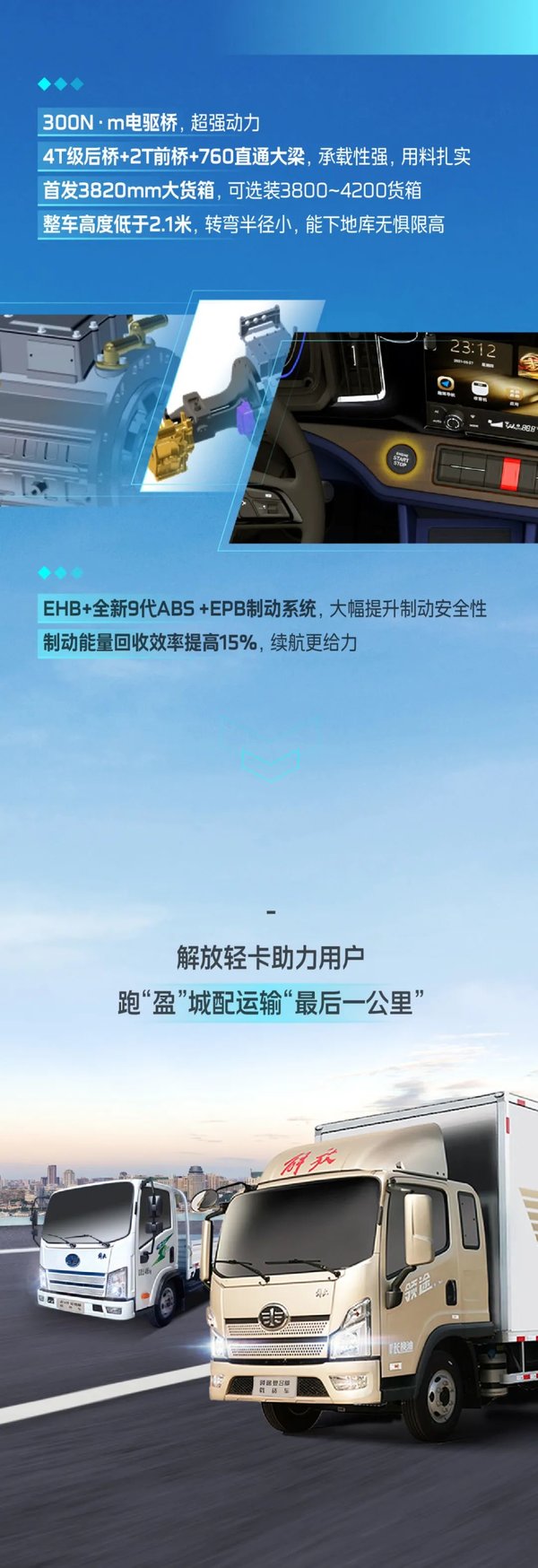 领途复合版会赚！虎VR轻载版能装！载货车新选择！