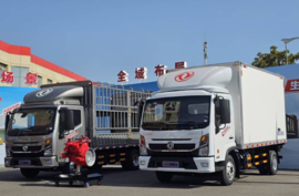 盈占冷链货运高峰，东风多利卡康陆威一路领鲜