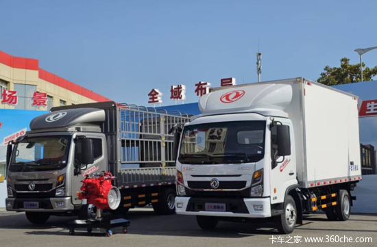 盈占冷链货运高峰，东风多利卡康陆威一路领鲜