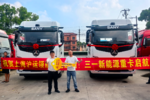 SE636重磅交付!三一携手上海沪运运输,共启智慧绿途
