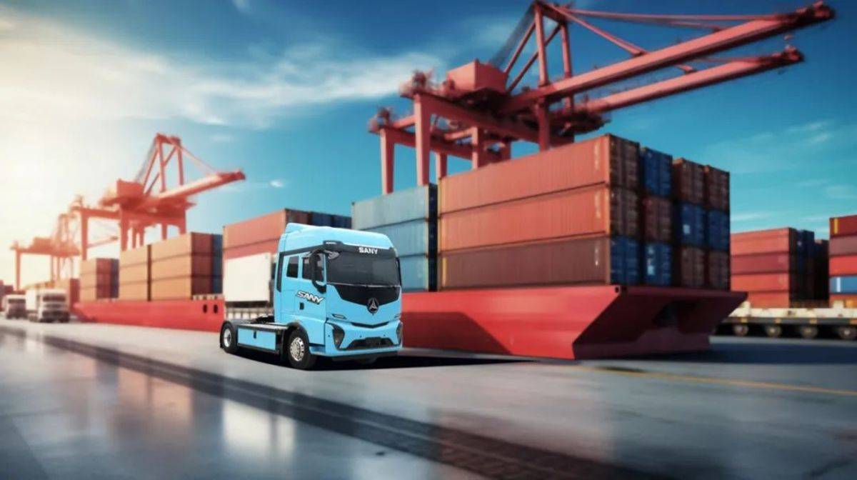 超越短驳，效能全开：三一江山双车型重构港口物流新边界