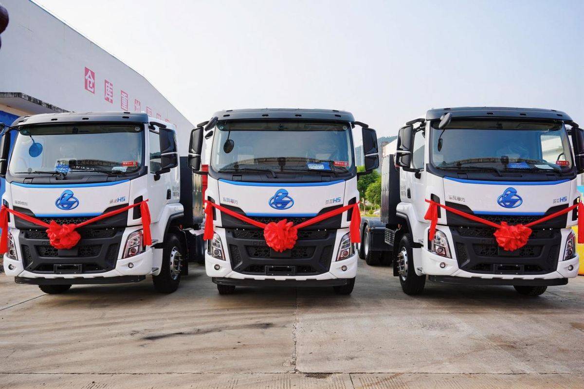 东风柳汽首批80台纯电重卡交付,擎动中越绿色物流新通道DSC04796 - opq3954055358