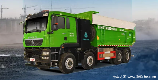 绿牌开路，豪沃新能源自卸车------城市基建的“MVP”！