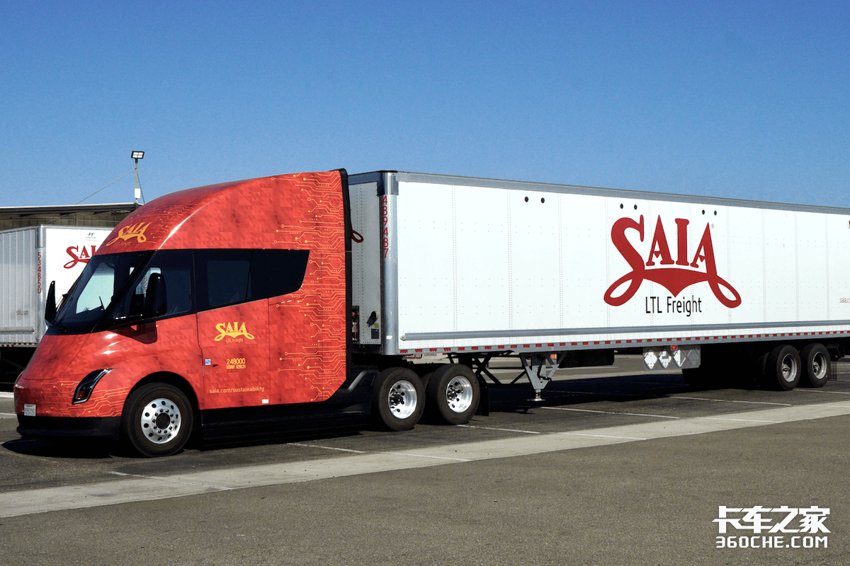 中美电动重卡上演巅峰对决?特斯拉Semi遇上苇渡科技!