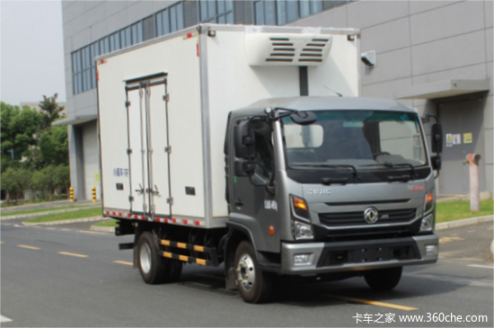 东风专致蓝牌冷藏车 创富路上
