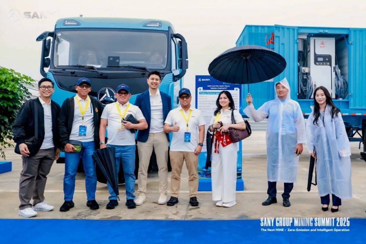 The Next MINE | SE588电动重卡参展2025三一集团矿业大客户峰会