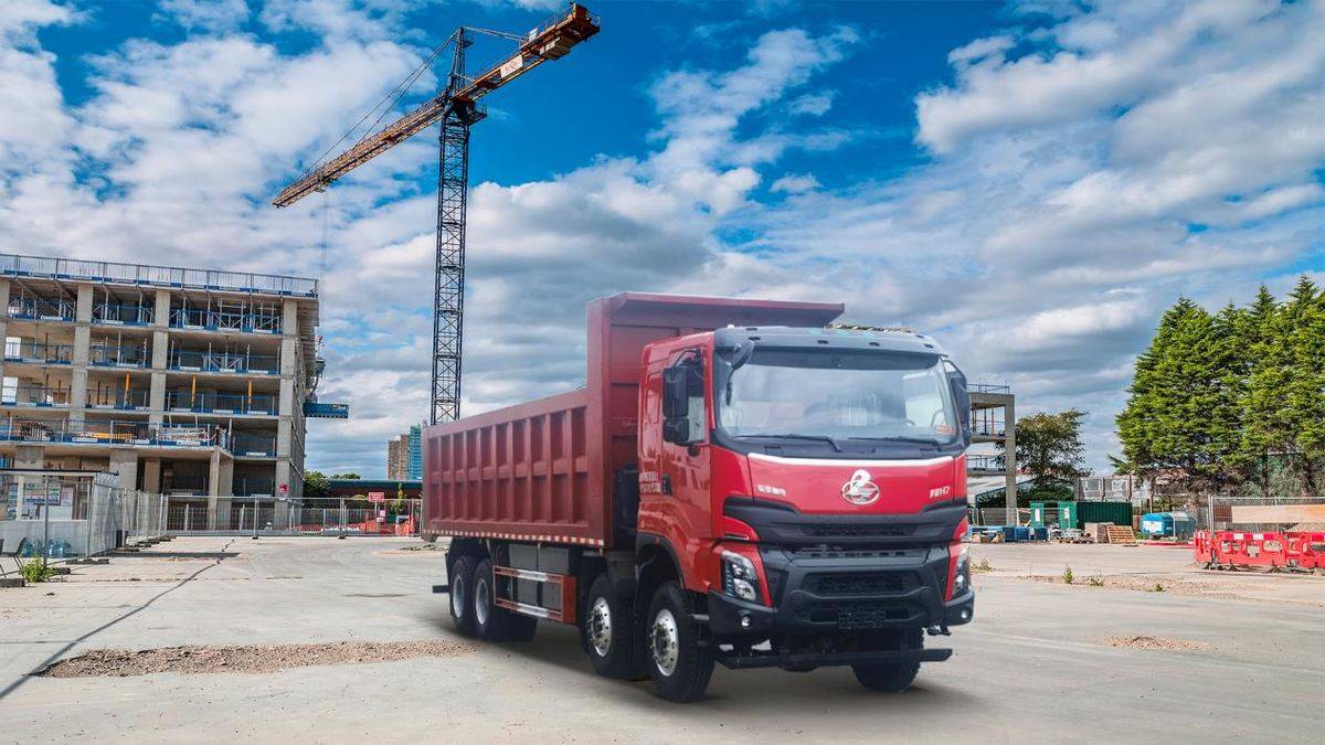 乘龙H7纯电自卸重塑工程运营效率新格局