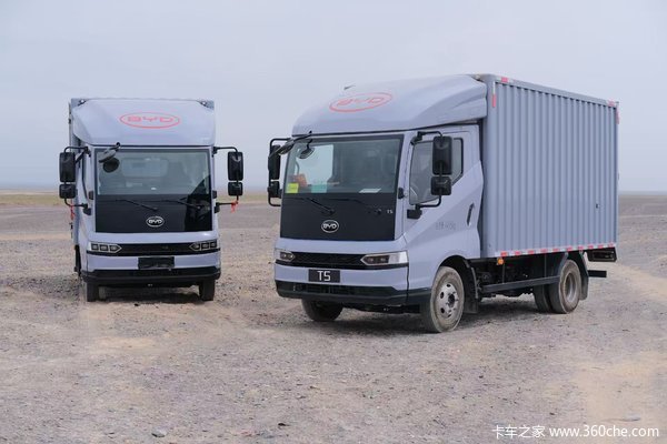 60℃地表烤验！比亚迪轻卡T5纯电版高温极限测试 续航达成超110%！