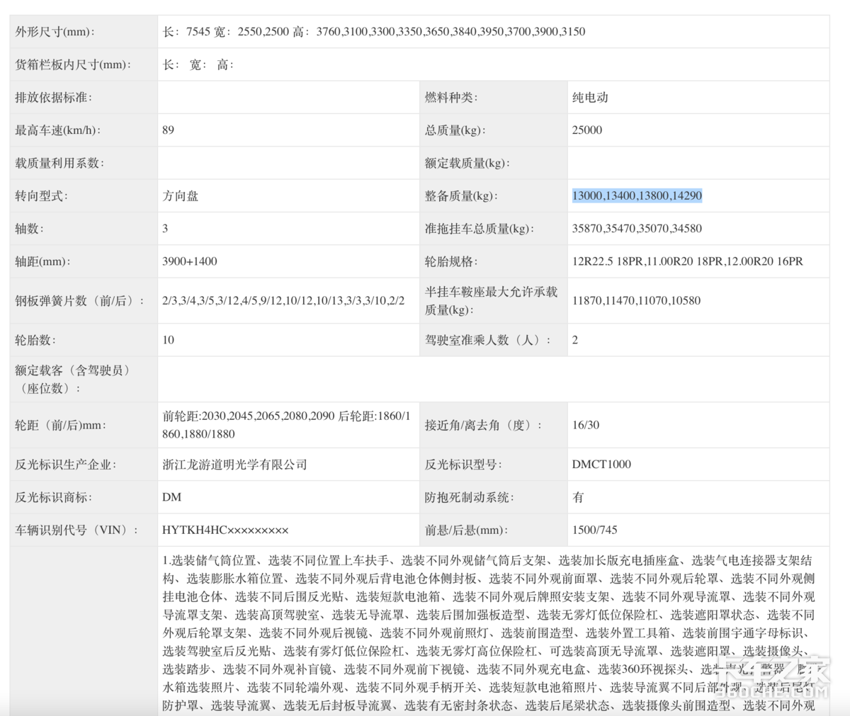 第400批公告亮点:三一883度牵引车现身 豪沃新品再增750匹燃气版