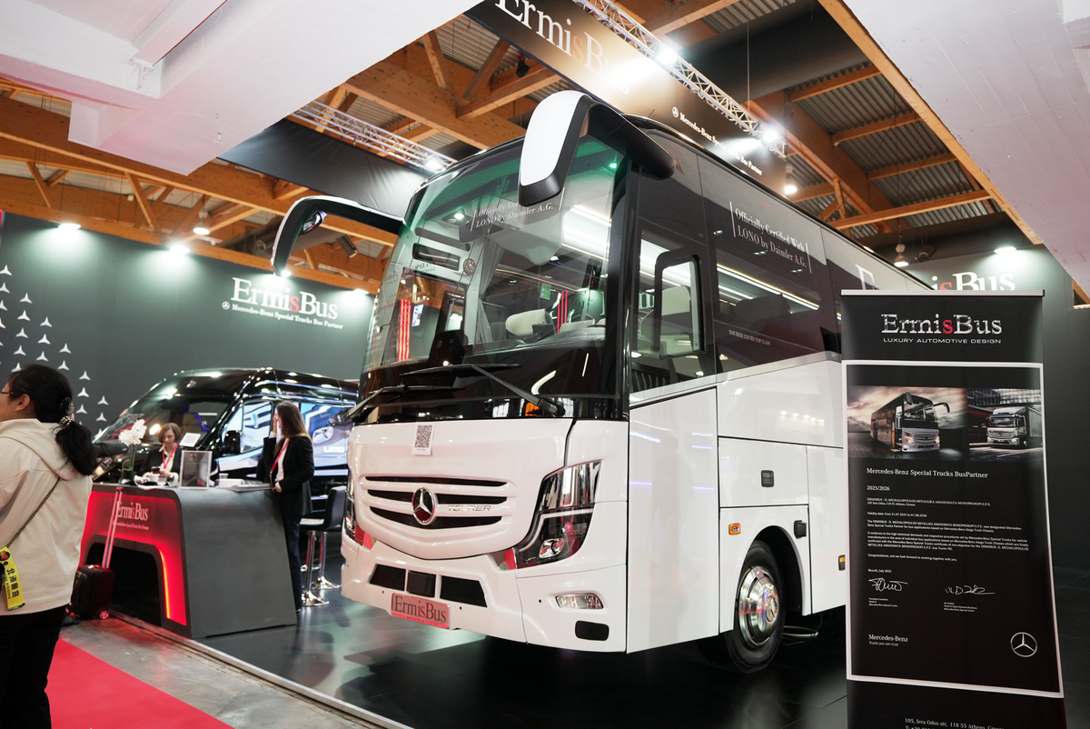 比利时车展客车标配!伊思灵助力中国客车绽放欧洲市场