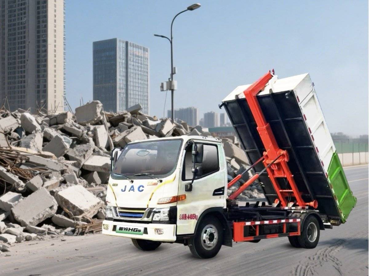 破解地库运输难题!江淮1卡四款工程车精准覆盖全场景HG5