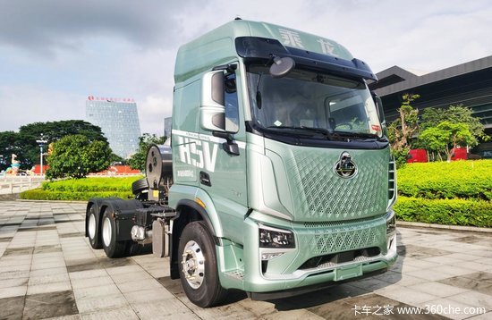 气耗更省自重更轻，乘龙H5V创富版燃气重卡助您稳赚每一程