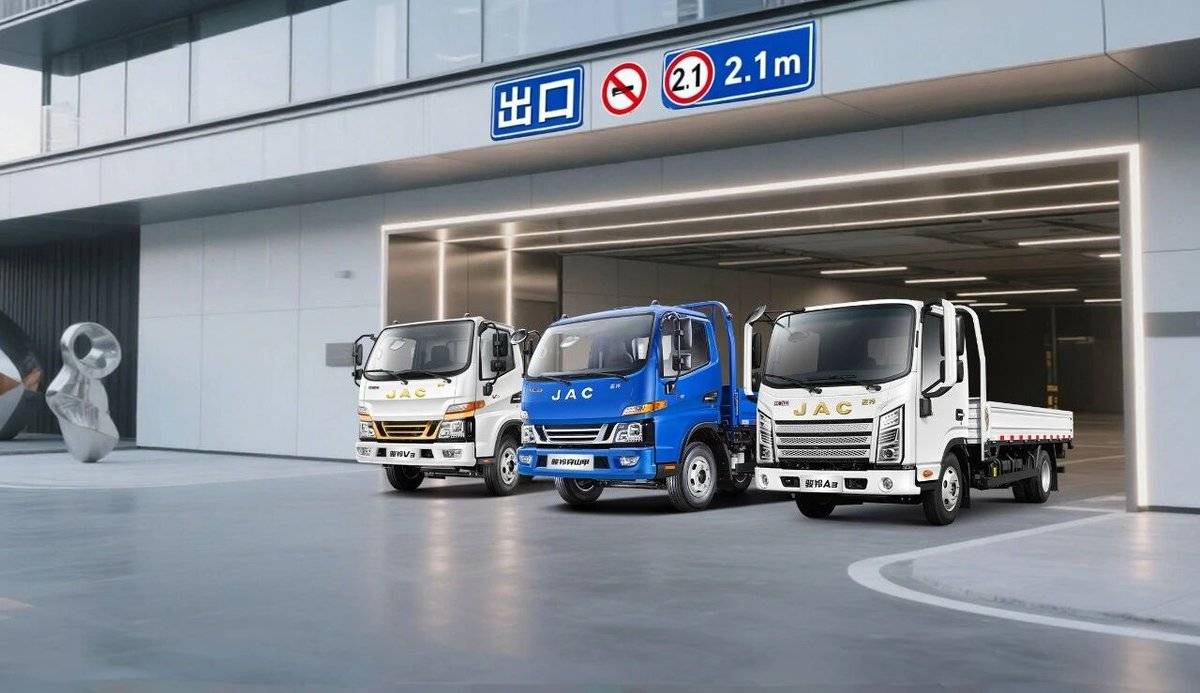 江淮1卡骏铃地库车家族,从仓到店畅行无