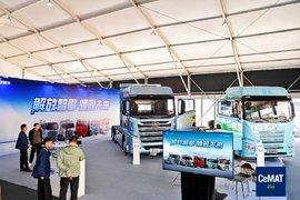 解放青汽携五款车型亮相2025上海国际货运车辆与运维技术展览会