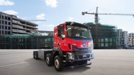 动力承载双标杆,乘龙H5 8X4纯电自卸车定义城建运输新标准