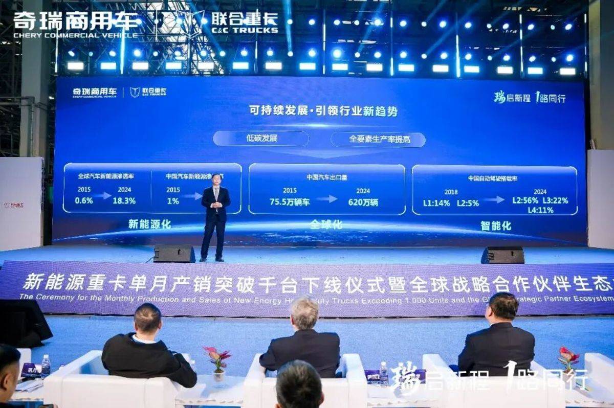 尹同跃：奇瑞商用车要做行业“颠覆者”，剑指全球新能源商用车第一品牌图片4