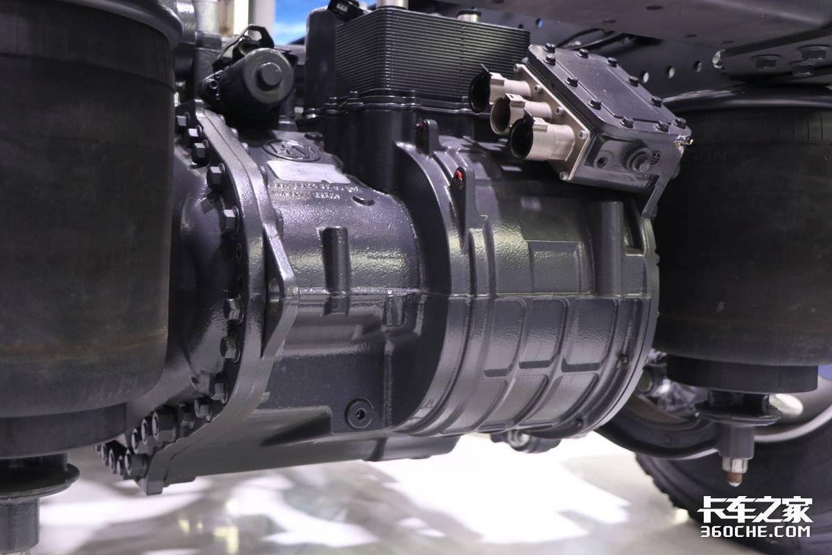 单电机3 档变速 + PTO 华永电驱桥:重载新能源重卡的动力新解
