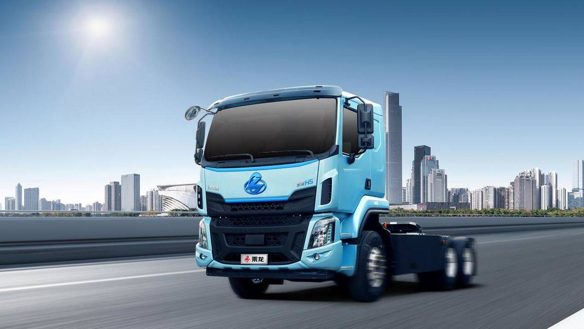 每趟多拉1.1吨,乘龙H5超轻版纯电牵引车助您“轻盈”创富406ed33b969ee3e3ec1a04ade54b38da