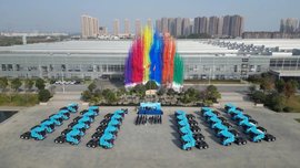 首次考察签百台！三一重卡与宣城山岭运输共启绿色物流新征程