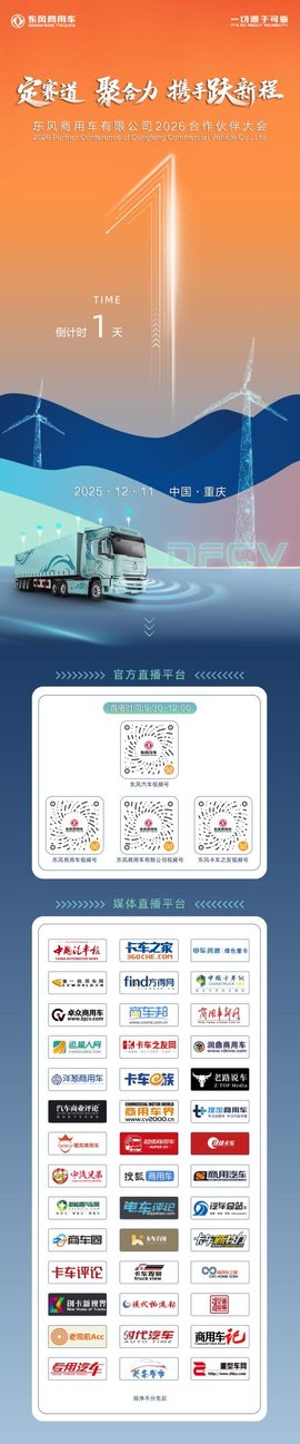 东风商用车2026年度合作伙伴大会盛启在即!