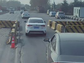 国七也逃不掉!河南兰考货车只能被“请”上高速