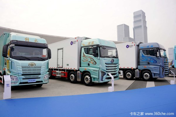 从55辆展车读懂解放青汽:全能源、全场景、全价位的产品布局底气