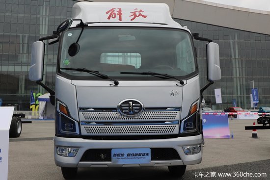 马力180匹 整车4万公里长换油 详解解放新领途复合版轻卡