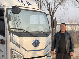 运价低迷如何增收？这位老司机有话说 从油车换电车月省3000元