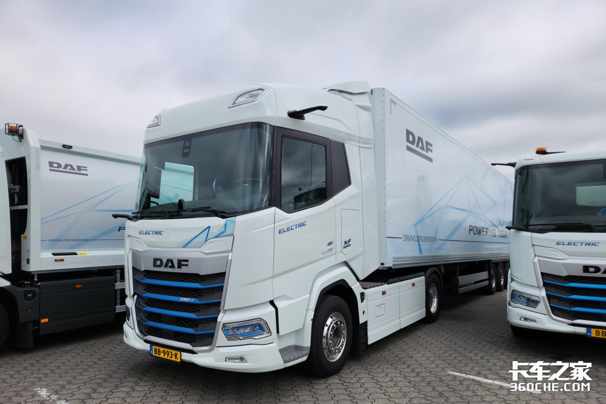电动重卡要起飞?DAF发布搭载“欧洲最大驾驶室之一”的XG+ Electric