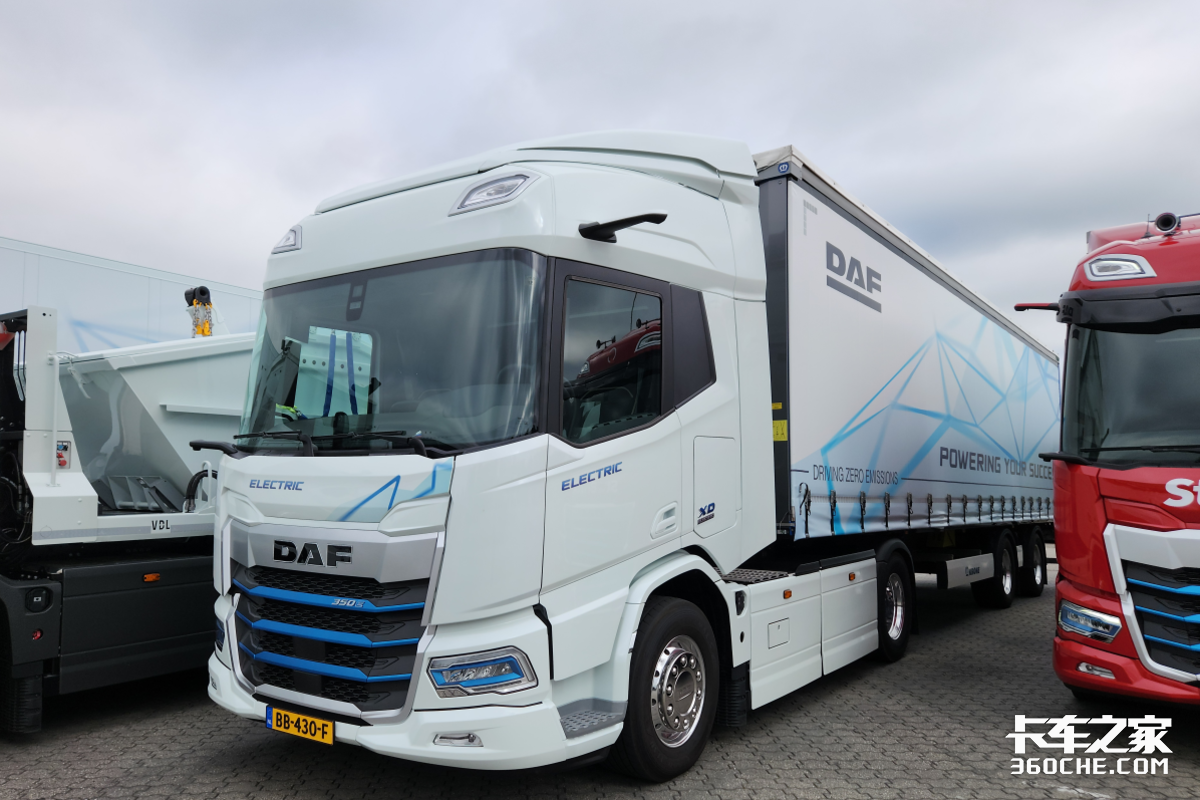 电动重卡要起飞?DAF发布搭载“欧洲最大驾驶室之一”的XG+ Electric