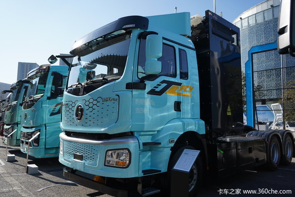 262度电池包+1640L储氢瓶 帝江Re系燃电牵引车续航超600公里