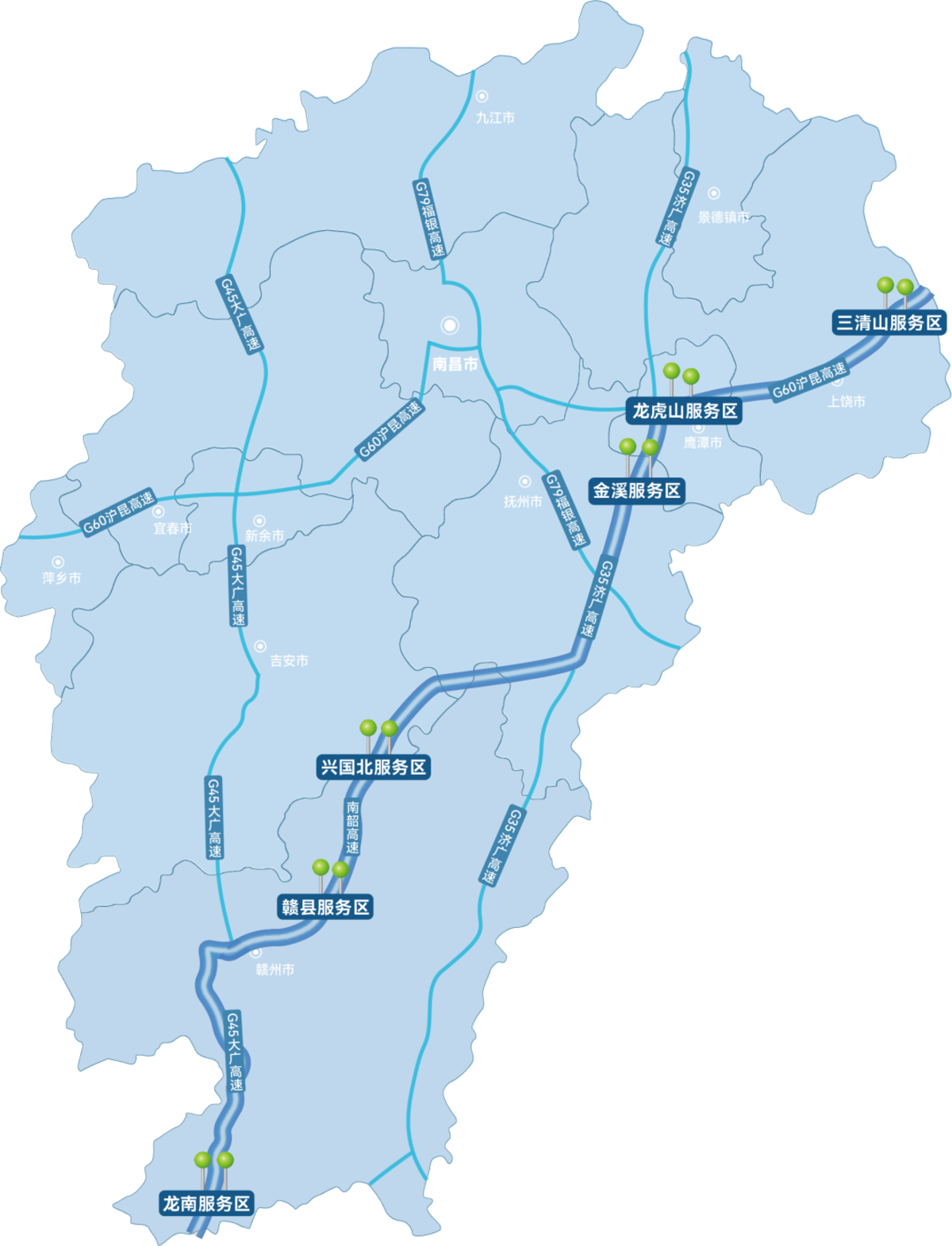 骐骥换电快递快运场景新突破 华东华南干线江西段正式通车！图片2