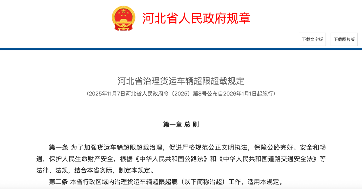 交通运输领域一批新规正式生效！