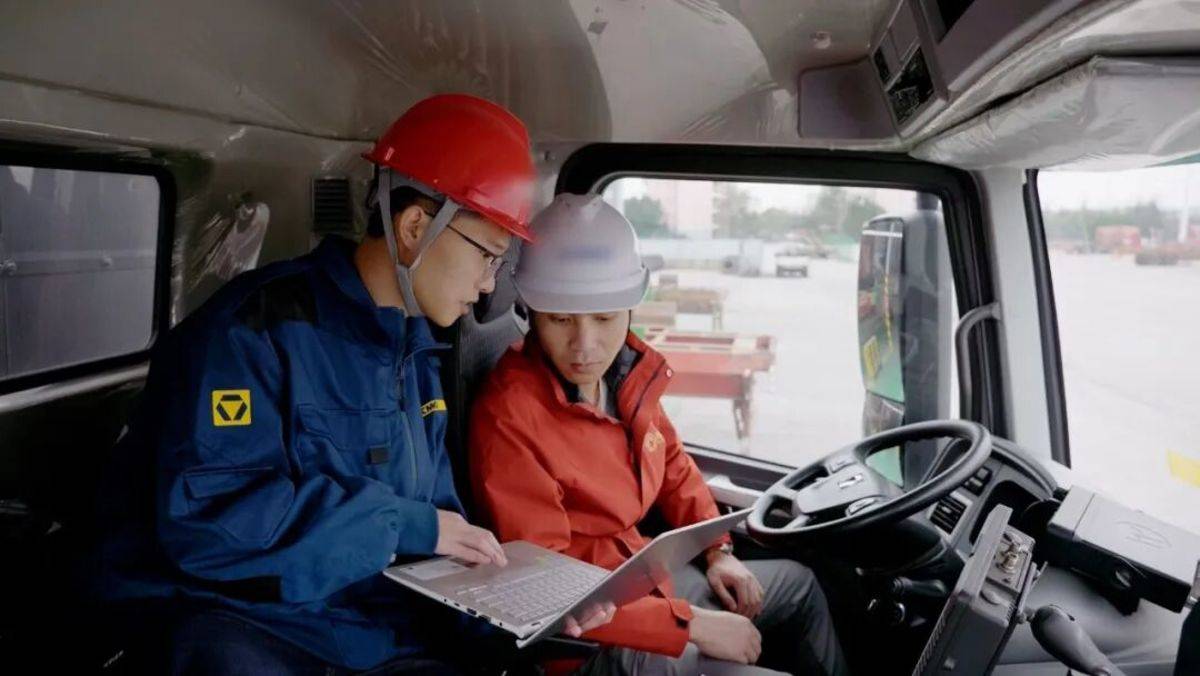 徐工新能源重卡，绿动西南！