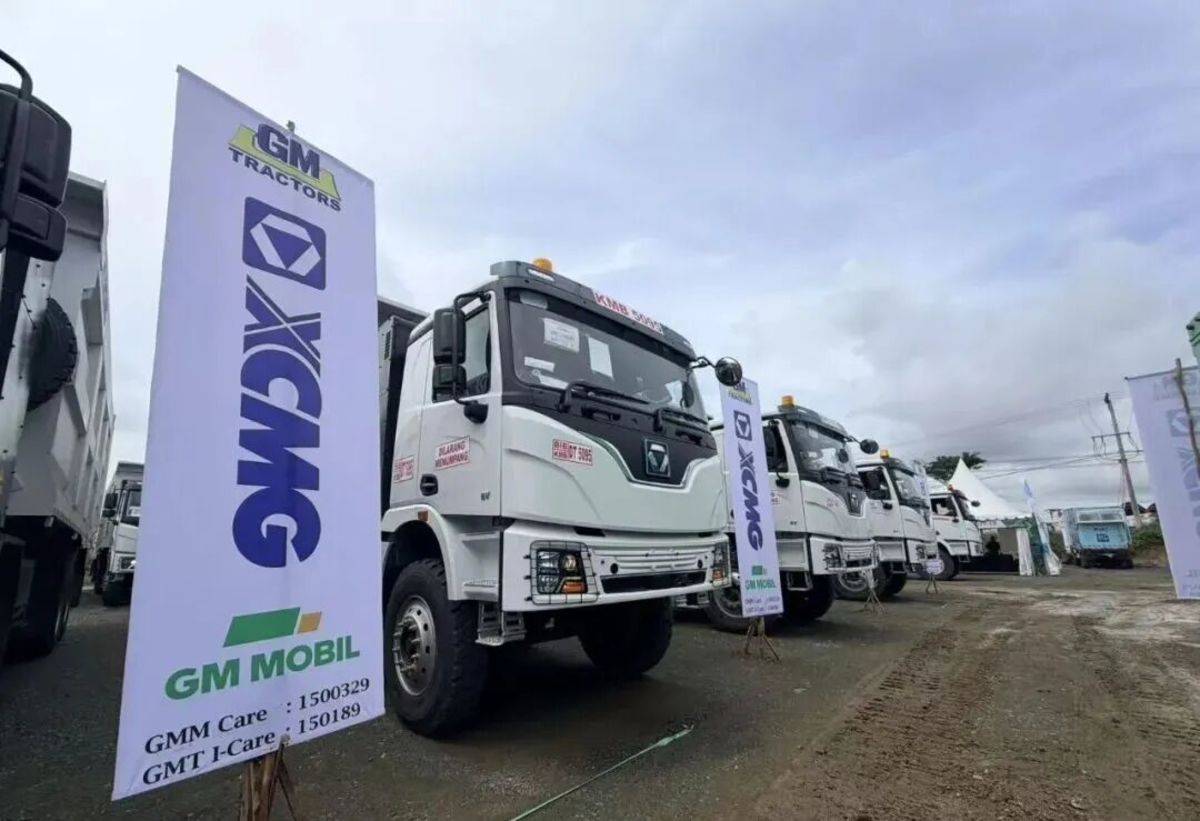 徐工纯电动自卸车亮相东南亚绿色矿业展