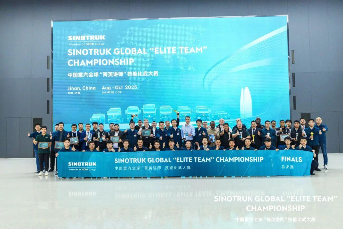 国内、出口重卡销量双第一!中国重汽这份成绩单