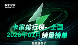 远程1169辆登顶2026年1月新能源微卡销量榜