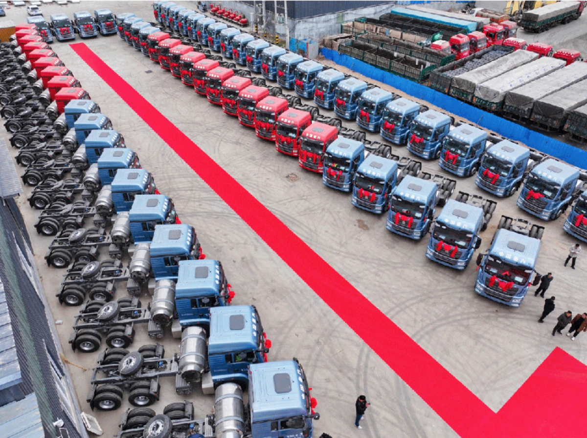 110台!中国重汽首季