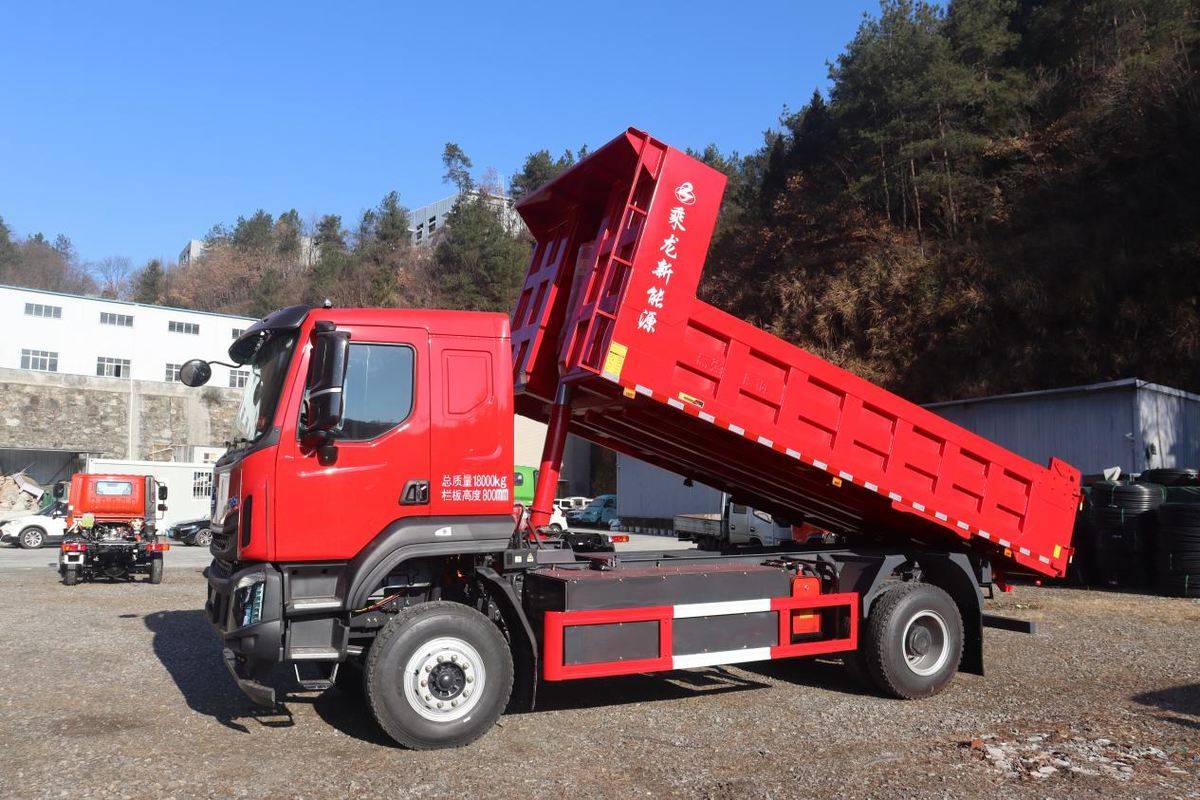 强动力 低能耗!乘龙H5 4X2纯电自卸车