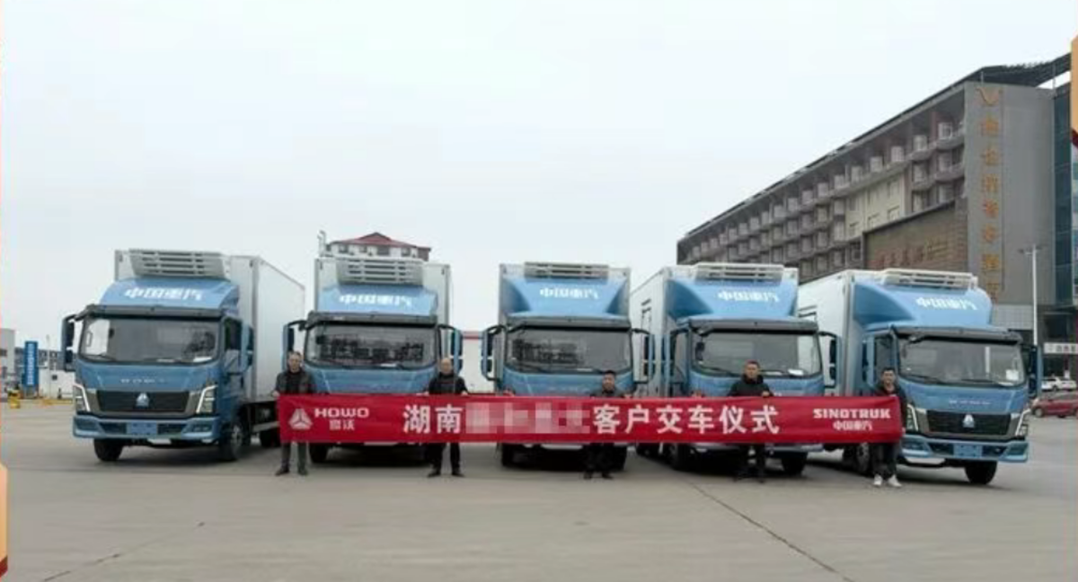 火爆交车!中国重汽HOWO轻卡势不可挡 首季喜迎开门红
