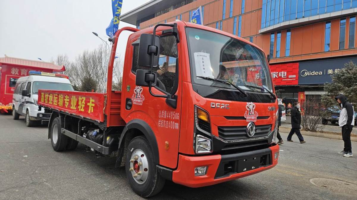 茫茫草原牛羊壮 东风轻卡美名扬