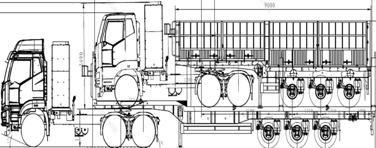高效、绿色物流新范式  一汽解放J6 Pro平台新能源子母车 先睹为快！图形用户界面 AI 生成的内容可能不正确。