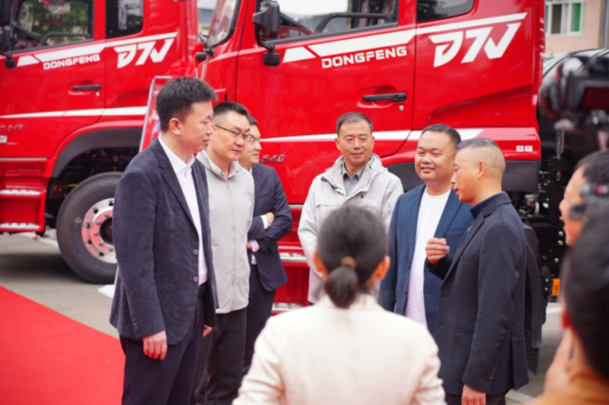 东风畅行牵引车战略签约600台暨批量200台交车仪式圆满举办！图片8