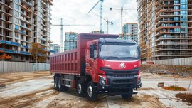 乘龙H7 8X4纯电自卸车：硬核实力破局 绿色创富新标杆