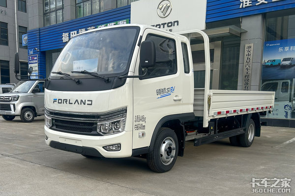 时代领航S1纯电轻卡 83.57kWh适配城配