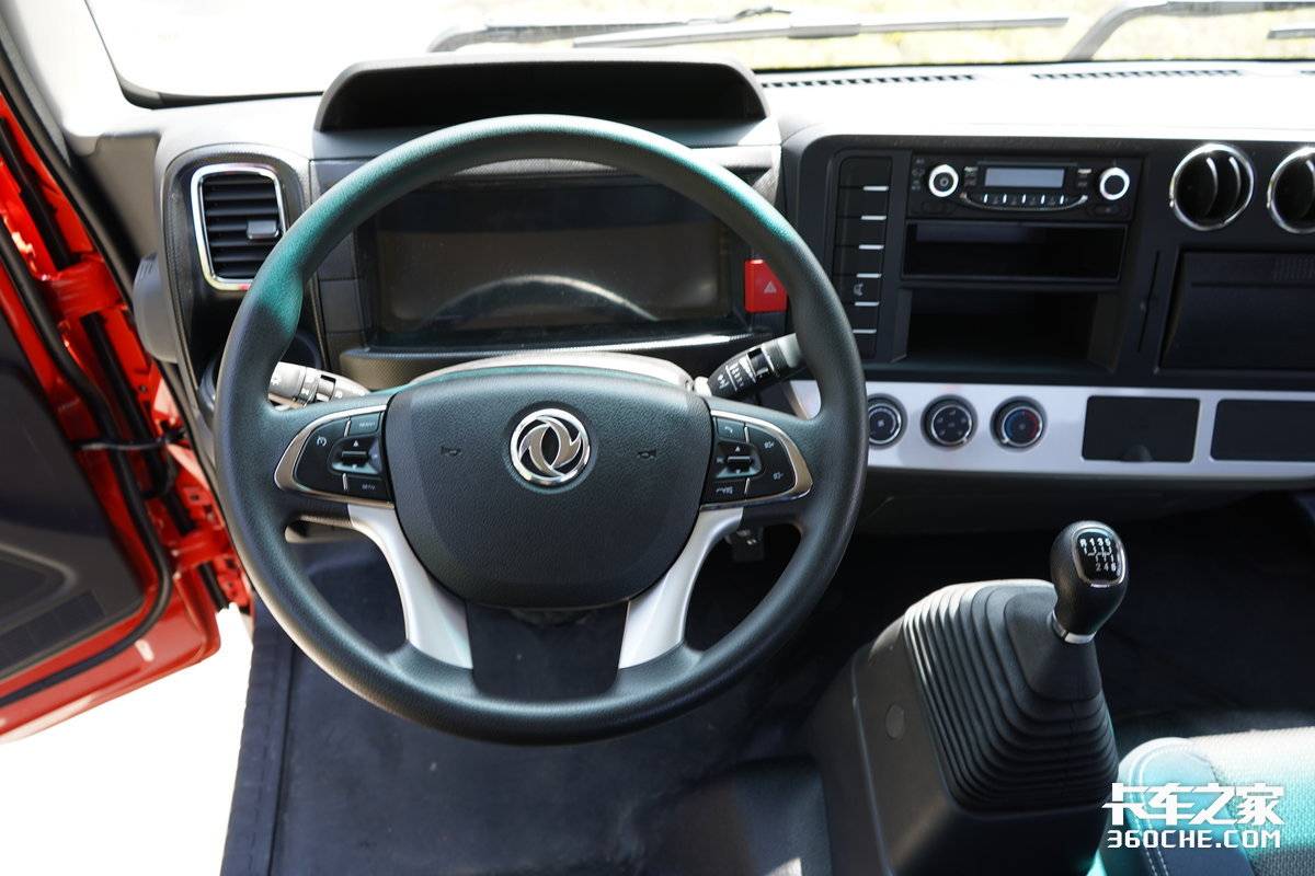 东康180马力配法士特6档箱 还带睡眠座舱 东风乾坤K6直击绿通痛点