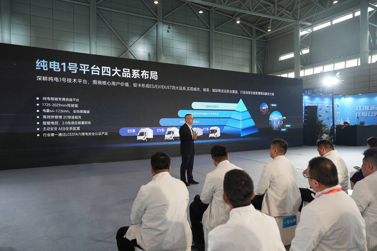 六十载技术筑基,全场景绿动未来:江淮商用车新能源矩阵亮相合肥