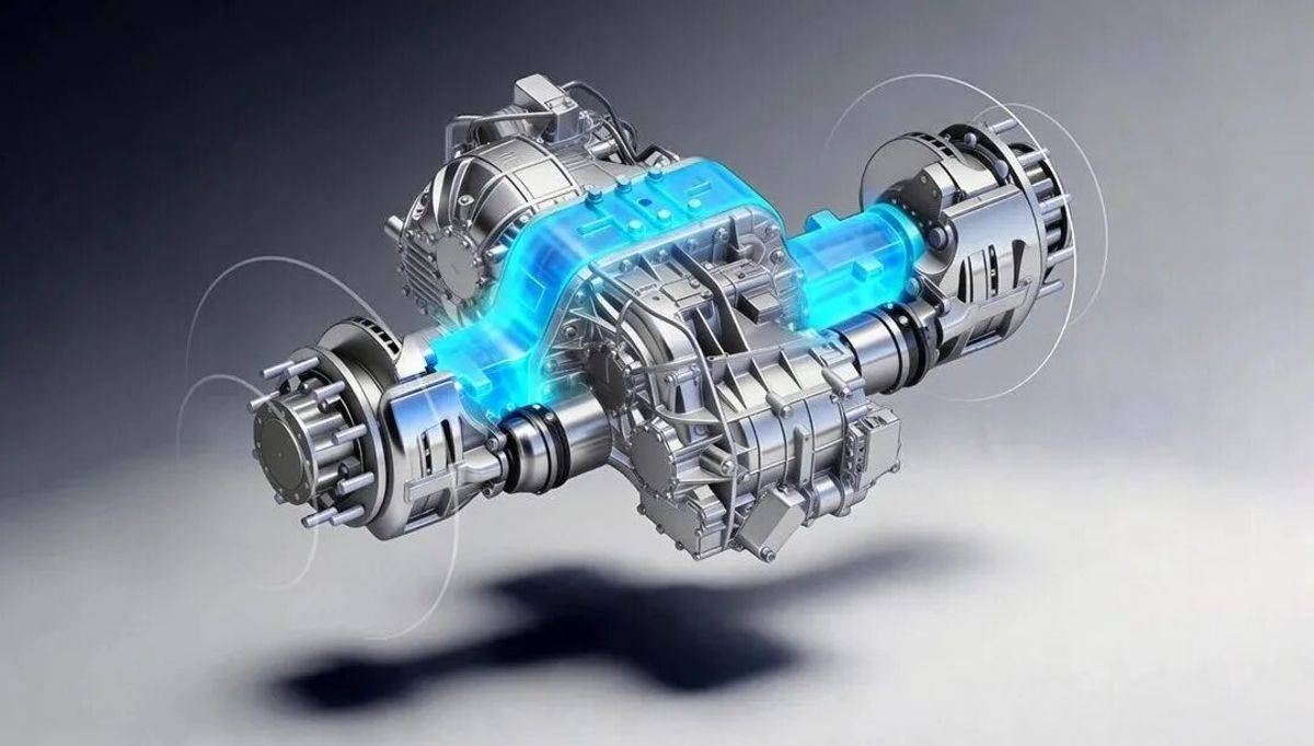 速豹永擎电驱桥杀疯了!自研自产破局,改写电动重卡动力底层格局
