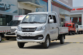 4.79万元 91马力长安跨越王X1 2.55米双排微卡拉货家用两不误